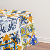 Nappe Majolica, citrons, tuiles siciliennes   (In Situ)