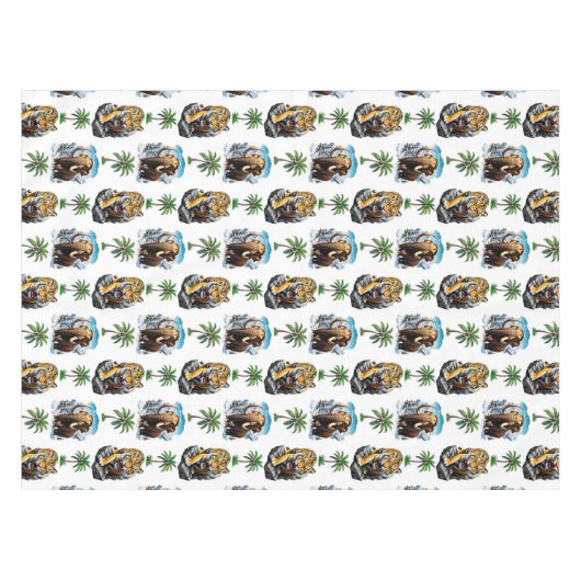 Nappe Mammoth Sabertooth Tiger âge de glace Conception M (Devant (Horizontal))