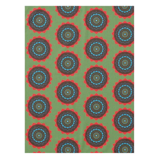 Nappe Mandala Art Table Cloche (Devant)