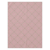 Nappe Mandala cercle rond pastel pastel violet colo (Devant)