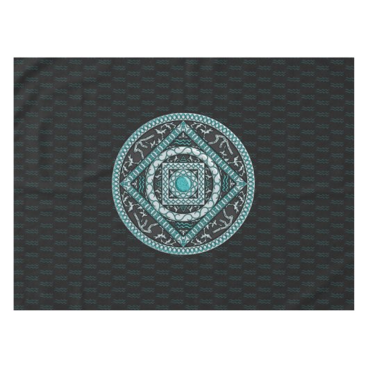 Nappe Mandala du Verseau (Devant (Horizontal))