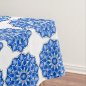 Nappe Mandala en bleu (In Situ)