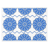 Nappe Mandala en bleu (Devant (Horizontal))