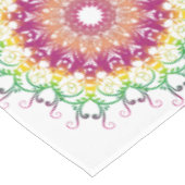 Nappe Mandala floral ethnique (Angle)