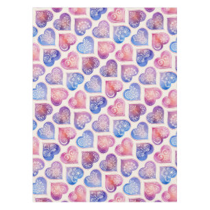 Nappe Mandala Hearts Motif