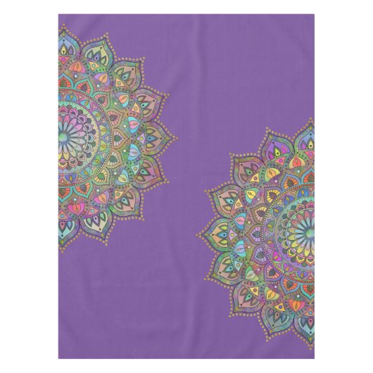 Nappe Mandala Inde Style 1 (Devant)