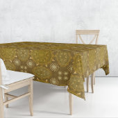 Nappe Mandala moderne hexa or ursidae (le motif)