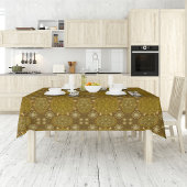Nappe Mandala moderne hexa or ursidae (le motif)