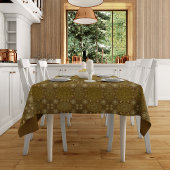 Nappe Mandala moderne hexa or ursidae (le motif)