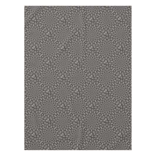 Nappe Mandala monochrome (Devant)