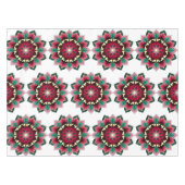 Nappe Mandala Motif 02 en rose profond (Devant (Horizontal))