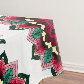 Nappe Mandala Motif 02 en rose profond (In Situ)