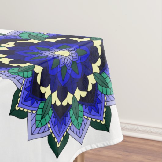 Nappe Mandala Pattern 02 in dark blue (In Situ)