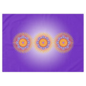 Nappe Mandala Rays Violet Jaune + vos idées (Devant (Horizontal))