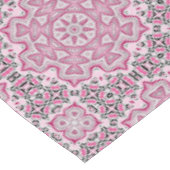 Nappe mandala ronde en mosaïque moderne Abstraite kaléid (Angle)