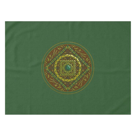 Nappe Mandala Taureau (Devant (Horizontal))