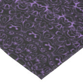 Nappe Mandala Violet Améthyste à Symétrie Intriquée (Angle)