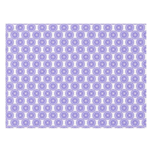 Nappe Mandala. violet floral (Devant (Horizontal))