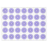 Nappe Mandala. violet floral (Devant (Horizontal))