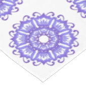 Nappe Mandala. violet floral (Angle)