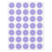 Nappe Mandala. violet floral (Devant)