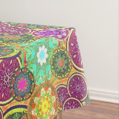 Nappe Mandalas colorées (In Situ)