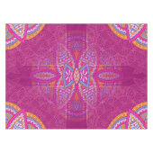 Nappe Mandalas en motifs de répétition rose mélangés (Devant (Horizontal))
