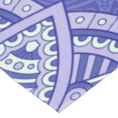Nappe Mandalas en motifs mixtes bleu néerlandais (Angle)