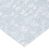 Nappe Mandalas vert clair, jaune et blanc (Angle)