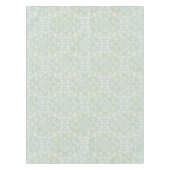 Nappe Mandalas vert clair, jaune et blanc (Devant)