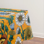 Nappe Mangeurs d'abeilles, papillons bleus et marguerite (In Situ)