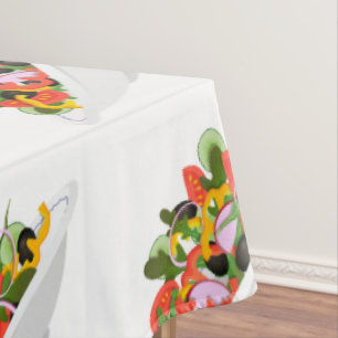 Nappe Mangez plus de plantes frais motivation salade let