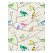 Nappe Mantel Algodón, 52" x 70" Pájaros (Devant)
