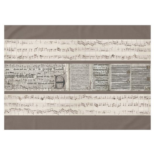 Nappe Manuscrit pour une fête (Devant (Horizontal))