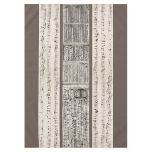 Nappe Manuscrit pour une fête
