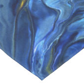 Nappe Marbre acrylique bleu marine et marbre d'or Faux (Angle)