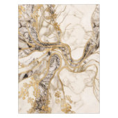 Nappe Marbre blanc Arbre de vie Abstrait (Devant)