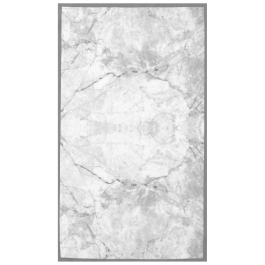 Nappe Marbre blanc et gris simple | (Devant)