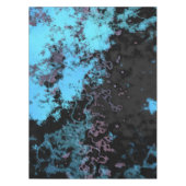 Nappe Marbre bleu, gris et violet Abstrait (Devant)