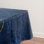 Nappe Marbre bleu marine de luxe et feuille d'or (In Situ)