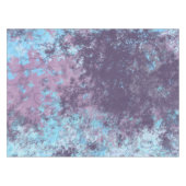 Nappe Marbre bleu, rose et violet Abstrait (Devant (Horizontal))