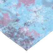 Nappe Marbre bleu, rose et violet Abstrait (Angle)