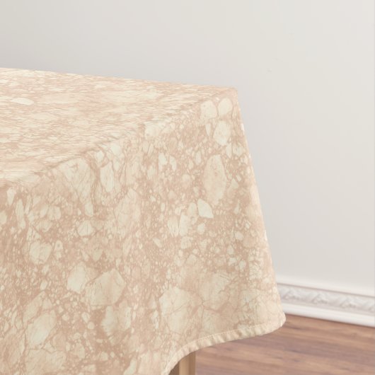 Nappe Marbre de crème beige clair Terrazzo Texture (In Situ)