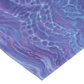 Nappe Marbre de dentelle bleu lavande Acrylique Abstract (Angle)