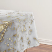 Nappe Marbre liquide gris - perle et or (In Situ)