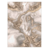 Nappe Marbre liquide - perle et or (Devant)