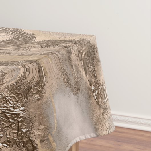 Nappe Marbre liquide - perle et or (In Situ)