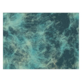 Nappe Marbre turquoise Abstrait (Devant (Horizontal))