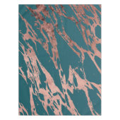 Nappe Marbre Turquoise Rose moderne (Devant)