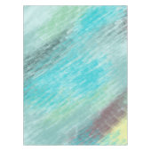 Nappe Marbre turquoise, vert et mauve Abstrait (Devant)
